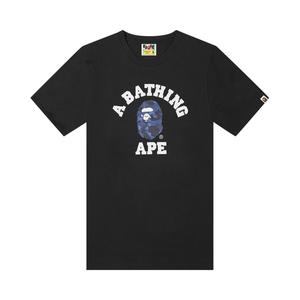 Футболка BAPE Color Camo, Черный/Темно-синий