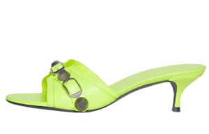 Шлепанцы женские Balenciaga Arena, зеленый