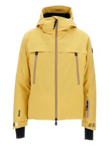 Куртка на молнии с интегрированным капюшоном Moncler Grenoble, желтый