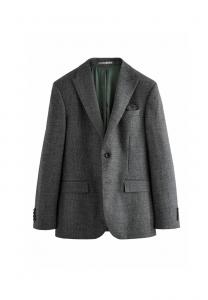 Пиджак SIGNATURE TG TEXTURED REGULAR FIT Next, серый