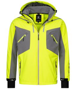 Куртка Rock Creek Softshelljacke, цвет Neongelb