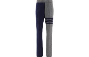 Повседневные брюки мужские синие THOM BROWNE