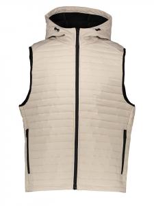 Утепленный жилет Jack & Jones, бежевый