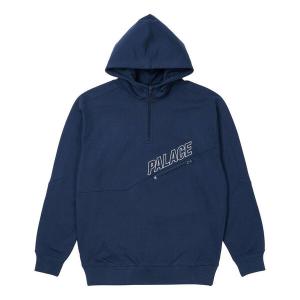 Толстовка zip hoodie 'blue' Palace, синий