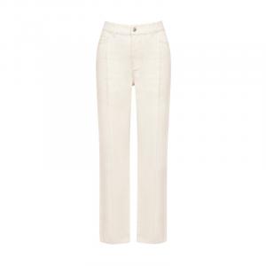 Джинсы женские Deep Breath средней линии, белый