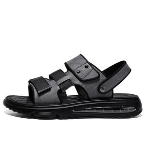 NMR Пляжные сандалии мужские черно-серые