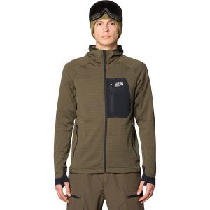 Толстовка Mountain Hardwear Polartec Power Grid Full-Zip Mountain Hardwear, Ridgeline Heather