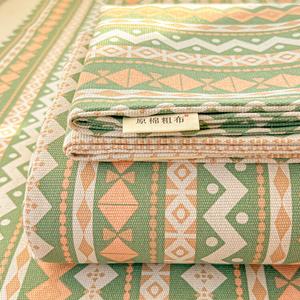 Antarctic Простыня с парой наволочек 200х230 см из хлопка, цвет Yuanxiang Tiao Green