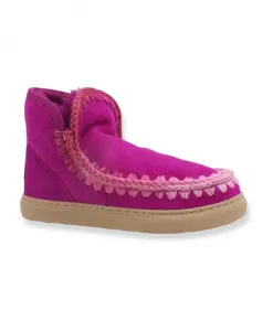 Зимние ботинки Mou, розовый