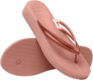 Женские сандалии на танкетке Havaianas, стальной серый/стальной серый