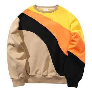 Толстовка 2019 new york fashion week contrasting colors pullover 'beige orange black' Li-Ning, бежевый