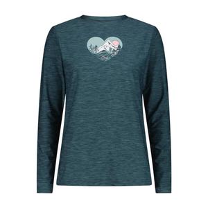 Женская футболка с длинными рукавами CMP, женская футболка 33N2226