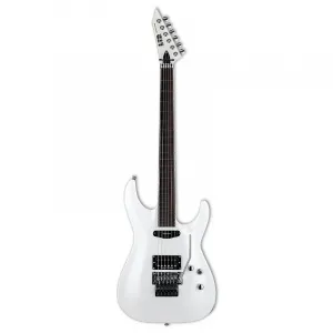 Электрогитара ESP LTD Horizon Custom 87 с 6 струнами для правшей, корпус из ольхи и гриф из маккасарового эбена (жемчужно-белый)