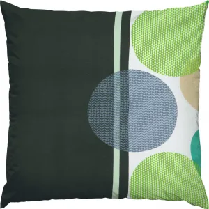 Чехол для подушки зеленый-антрацит-нефрит 80x80 см Erwin Müller