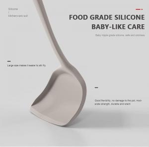 Набор силиконовых кухонных принадлежностей - термостойкие кухонные принадлежности 446°F, щипцы для перемешивания, лопатка, ложка, щетка, венчик AOTHOD