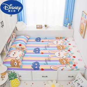 Disney Простыня на резинке 135х200 см, хлопок, для матраса толщиной 3-9 см, цвет naive little rabbit