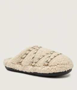 Mb TEDDY SLIPPER мюли-сандалии Moon Boot, бежевый