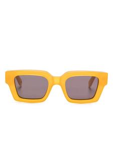 Солнцезащитные очки в прямоугольной оправе Off-White Eyewear, желтый
