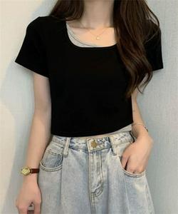 Футболка с коротким рукавом, приталенная FREE STYLISTS, черный