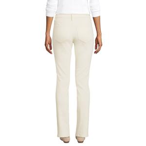 Женские прямые джинсы из денима со средней посадкой Tall Lands End Lands' End