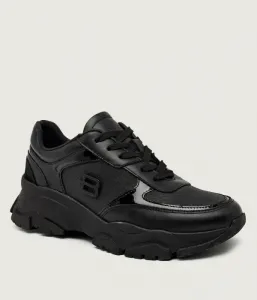 Кожаные кроссовки Baldinini, черный