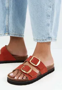 Тапочки с двойным ремешком New Look, Rust