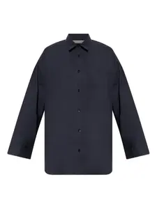 Рубашка Derris на пуговицах By Malene Birger, синий