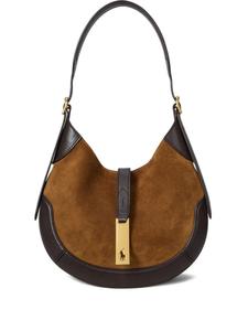 Маленькая сумка Polo ID через плечо Polo Ralph Lauren, коричневый