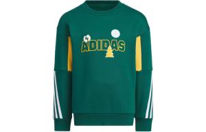 Детская толстовка Adidas, лесной зелёный