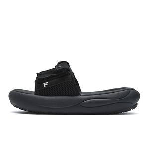 Шлепанцы мужские Steed черные Fila Fusion
