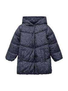 Пальто MANGO KIDS Anna, темно-синий/пыльно-синий