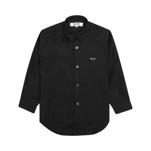 Рубашка Comme des Garçons PLAY Shirt 'Black', черный