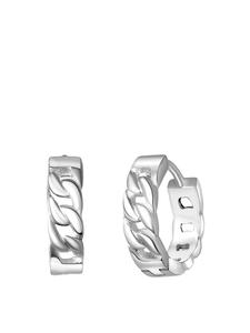 Lucardi Круглые серьги из стерлингового серебра 925 пробы