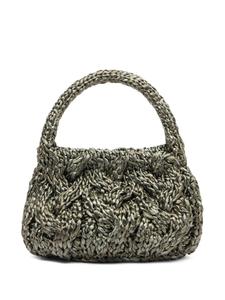 Маленькая сумка Cable Knit JW Anderson, серый