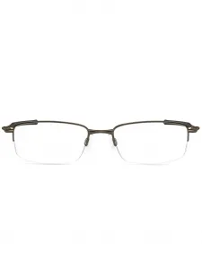 Очки в прямоугольной оправе Oakley, серый