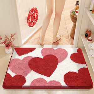 Dajiang Ковер 50x80 см для спальни/входа, впитывающий, праздничный дизайн