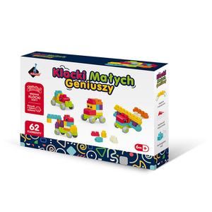 Мягкие кубики Little Geniuses из 62 элементов ASKATO