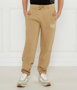 Спортивные штаны мужские Polo Ralph Lauren с вышивкой, бежевый