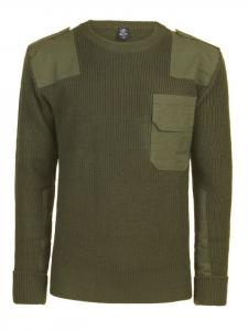 Brandit Свитер "Bw Pullover" зеленого цвета