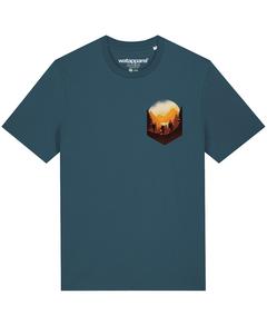 Рубашка Watapparel Hiking in the mountains, синий