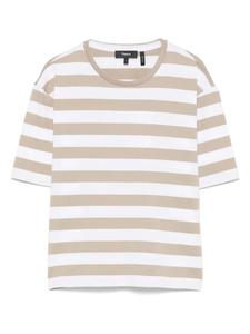 Футболка в полоску Theory, нейтральный