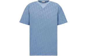 Футболка мужская синяя Dior, синий