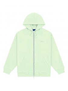 Dime худи на молнии, зеленый