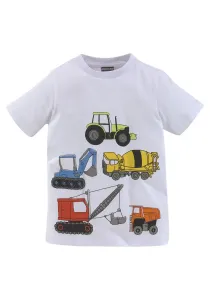 ФУТБОЛКА KIDSWORLD "BAGGER & CO.", белый