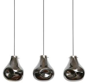 Подвесной светильник Hoyz Collection Dent Glass, черный - стекло - 115 x 150 x 28 см