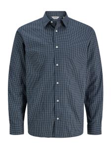 JJ Rebel Рубашка на пуговицах 'JREBGAVIN' Regular fit в цвете Marine Blue