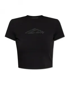 Футболка с логотипом Dsquared2, черный