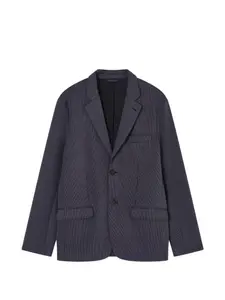 Однобортный пиджак Emporio Armani, синий