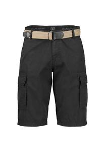 Шорты-Бермуды Cargo с ремнем Lerros, черный