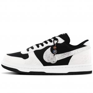 Nike Мужские износостойкие дышащие низкие скейтборд-кроссовки серебристо-серого цвета